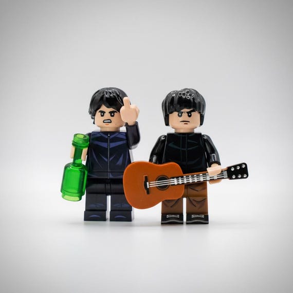 Oasis Mini Figures Gift – Liam & Noel Gallagher Tribute Collectible
