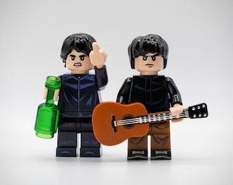 Oasis Mini Figures Collectible Gift – Liam & Noel Gallagher Tribute