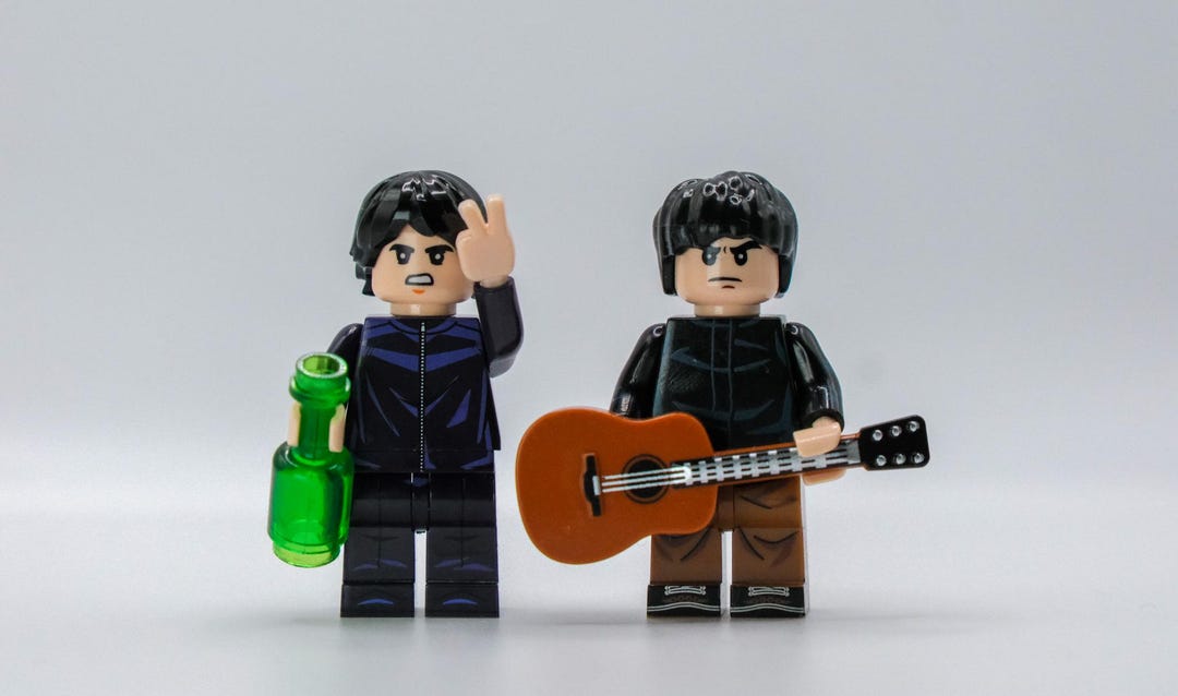 Oasis Mini Figures Collectible Gift – Liam & Noel Gallagher Tribute - Etsy