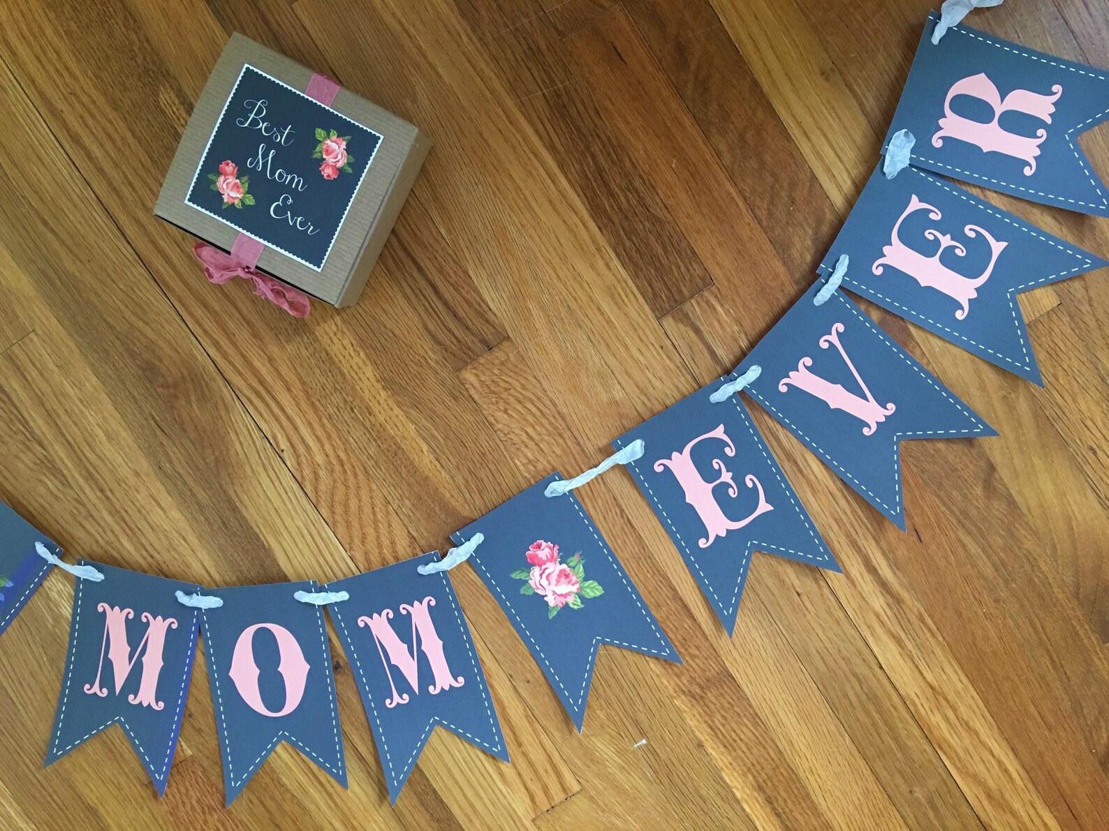 PRINTABLE Best Mom Ever Banner Instant Download Mother's Etsy India