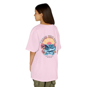Kids Summer Tee - &#39;Under the Sun&#39; Graphic, Cool Kids T-shirt, Beach Day Outfit, Vacation Wear, Fun Gift for Children