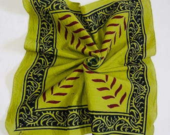 Sciarpa in chiffon con stampa di tigre / Accessori per capelli Rockabilly Classic Vintage Retro Pin Up Fascia per capelli Bandana Fazzoletto da collo Regali - Italia