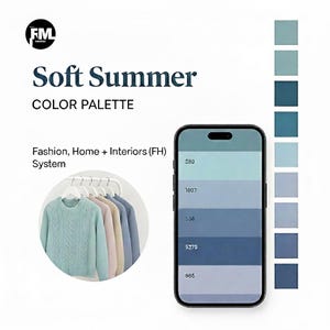 Paleta kolorów na lato: kompletny przewodnik po garderobie + najlepsze metale (cyfrowy plik PDF)