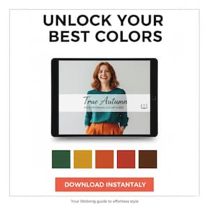 True Autumn Style & Beauty Mega Bundle: Color Palette + Makeup + Complete Seasonal Guide