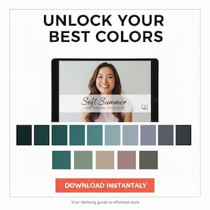 Soft Summer Season Color Analysis Hair Color Wardrobe Deep Summer Guide Makeup Palette for Complete Season Analysis PDF