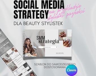 SMM-Strategie Schritt für Schritt – eine editierbare Vorlage für die Beauty-Branche