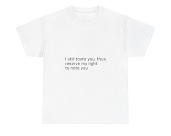 Brand New Lyric quote Unisex Heavy Cotton Tee