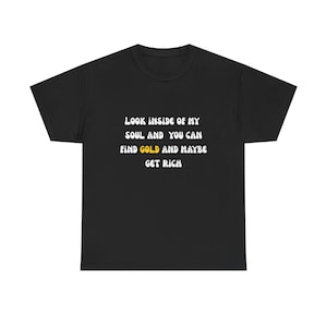 Kendrick Lamar Lyric Tee: Heavy Cotton Unisex Music Quote Shirt