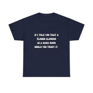 Kendrick Lamar Lyric T-Shirt: Heavy Cotton Hip Hop Tee