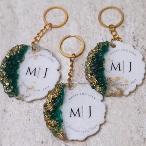 Aanpasbare bruiloft sleutelhanger gunst, bruids douche sleutelhanger gunst, elegante bruiloft gunst, unieke Nikkah cadeau, bruidsmeisje cadeau voor vrouwen