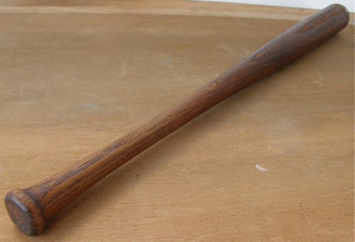 Vintage LOUISVILLE SLUGGER Mini BAT Oak No. 40 Genuine c1940s Etsy