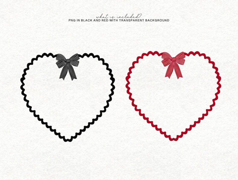 Bow and Frame Clipart PNG Bundle Set for Wedding Birthday Baby Shower ...