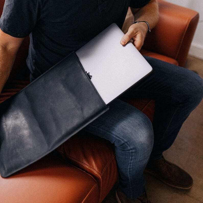 Custom Leather MacBook Case Etsy