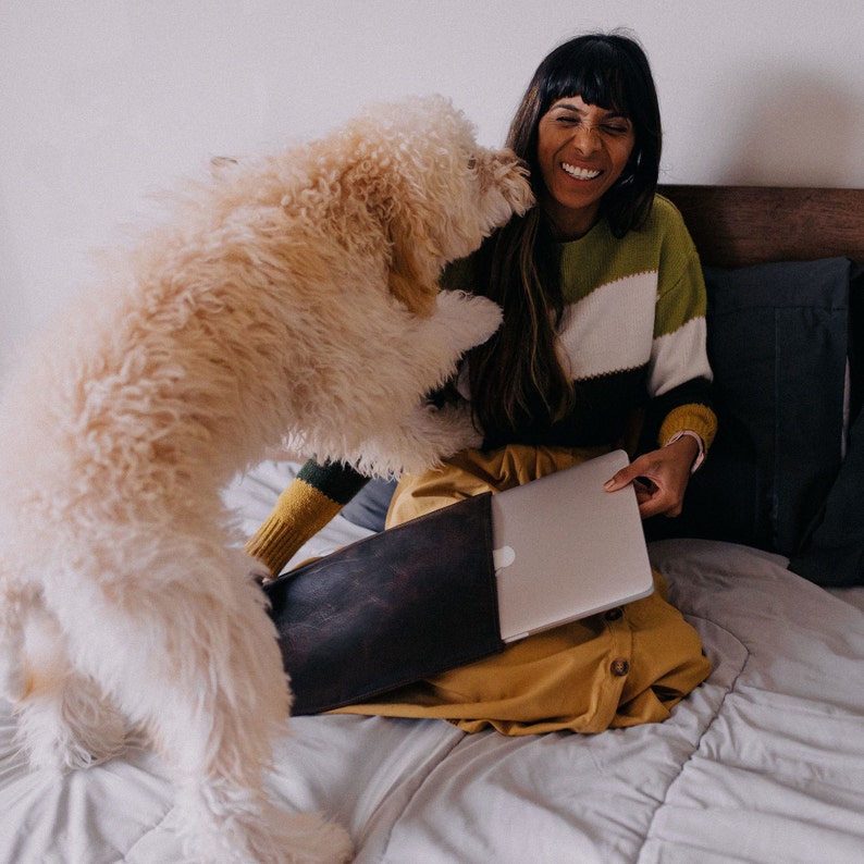 Custom Leather MacBook Case Etsy