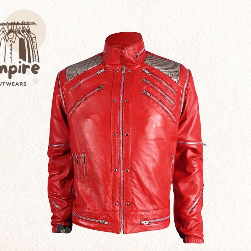 Costume Uomo MJ Beat It In Cotone – Perfetto Per Cosplay, Halloween E Feste A Tema - copertina