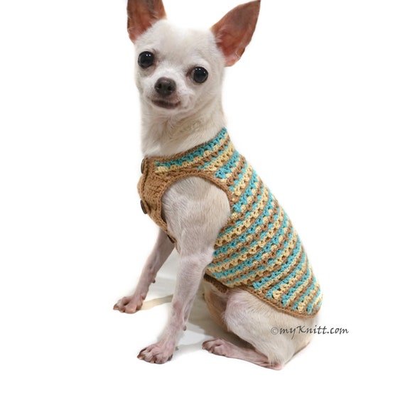 Lada Acostumbrarse a Dardos Chihuahua ropa personalizada ropa de perro ganchillo ropa de - Etsy España