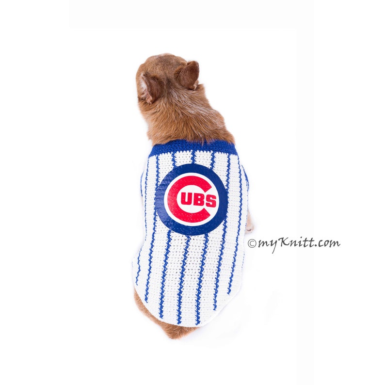 chicago cubs dog jersey