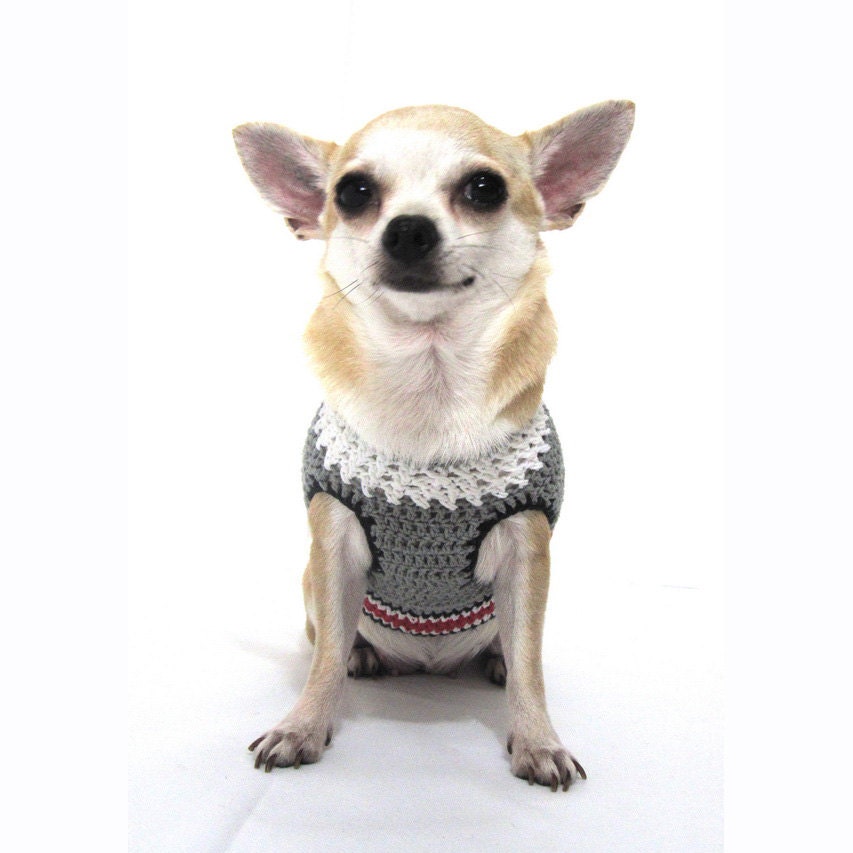Grey Cotton Dog Sweater Lightweight Summer Dog Shirt Custom Etsy