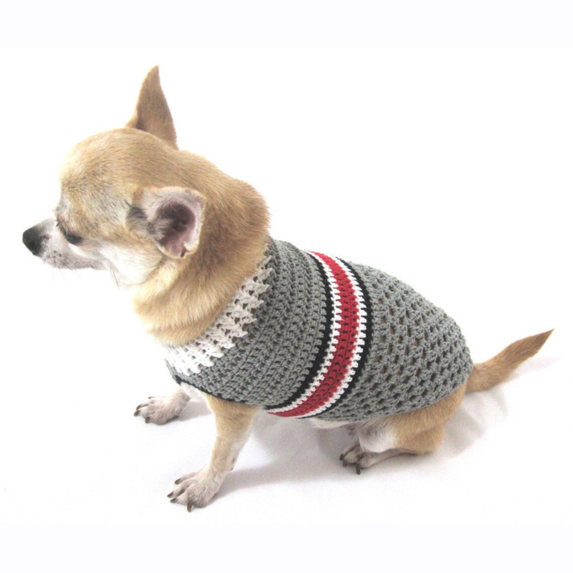 Grey Cotton Dog Sweater Lightweight Summer Dog Shirt Custom Etsy