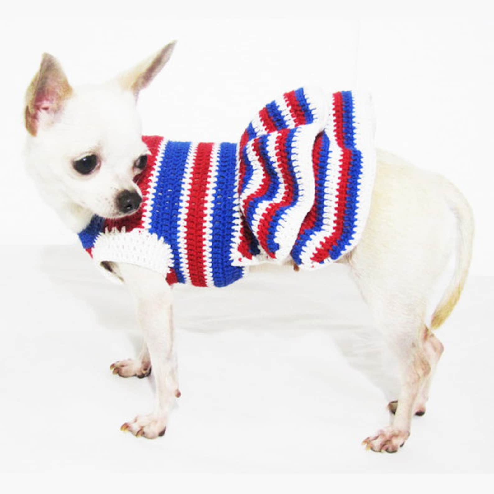 Patriotic Day Dog Clothes 4th of July Chihuahua Dress Dog Etsy