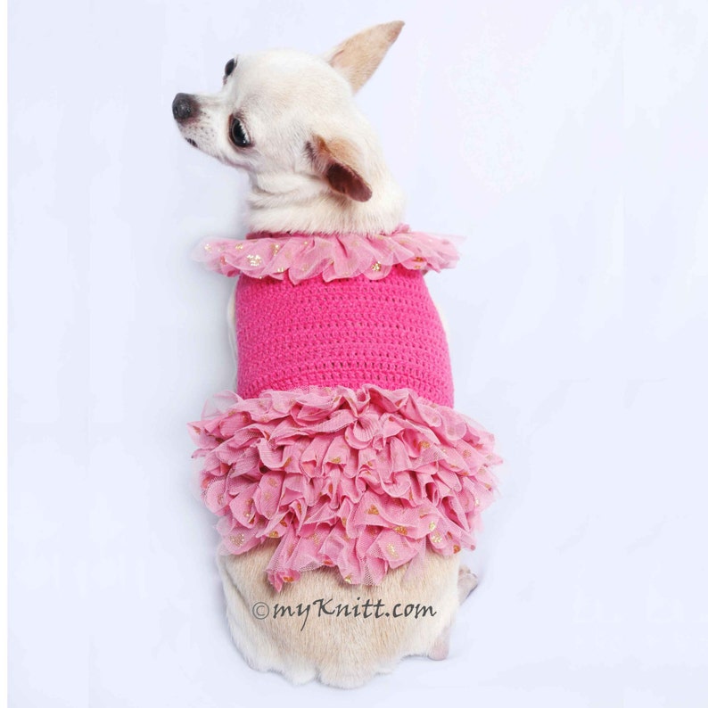 Pink Dog Dress Barbie Dog Dog Tutu Dress Dog Dress Wedding - Etsy
