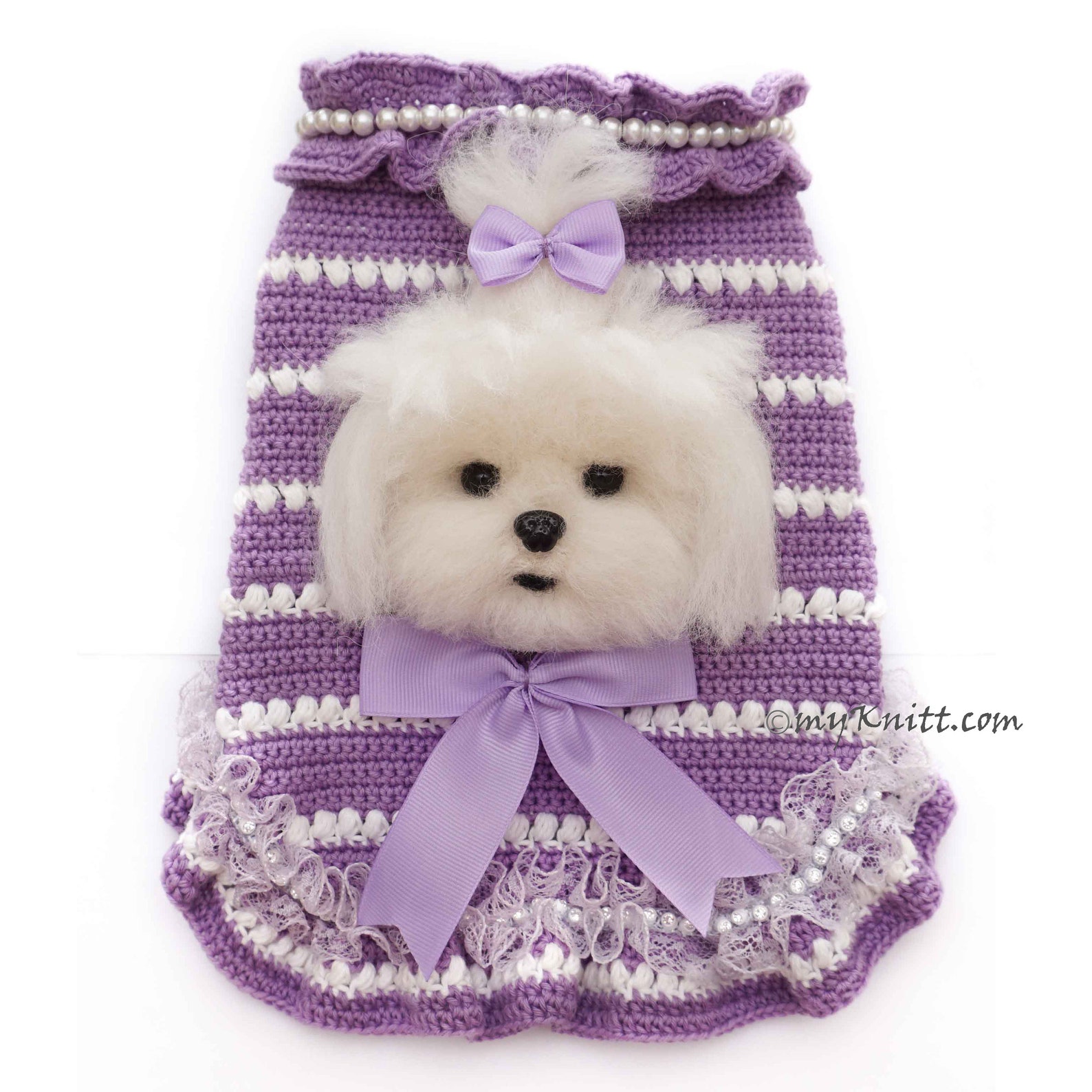 Maltese Portrait Dog Clothes Maltese Selfie Dog Sweater Etsy