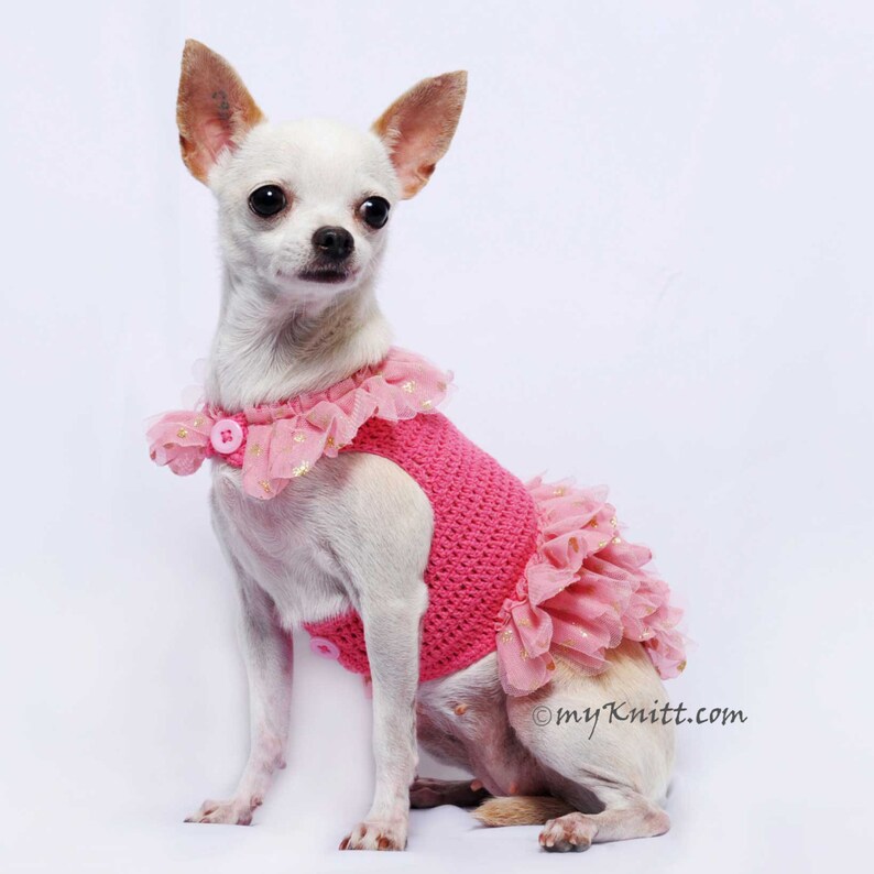 Pink Dog Dress Barbie Dog Dog Tutu Dress Dog Dress Wedding Etsy