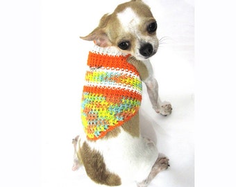 Bohemian Soft Dog Harness Designer Pet Sweater Teacup Chihuahua Yorkie Clothing Cat Collar Puppy Kitten DH23 Myknitt - Free Shipping