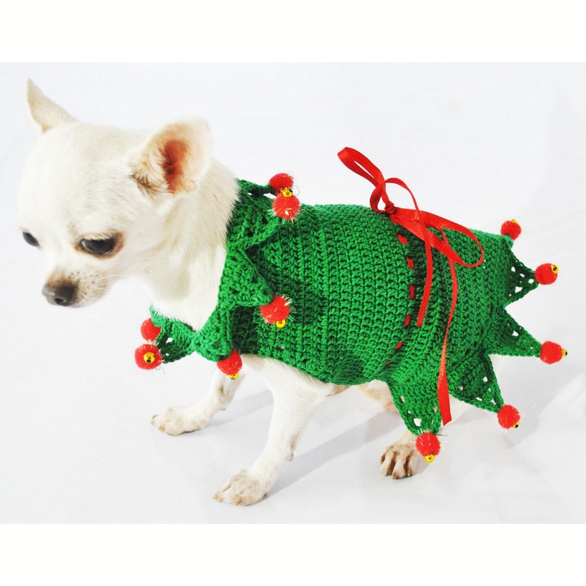 Christmas Dog Costumes Elf Santa XXS Dog Clothes Unique Pet Etsy