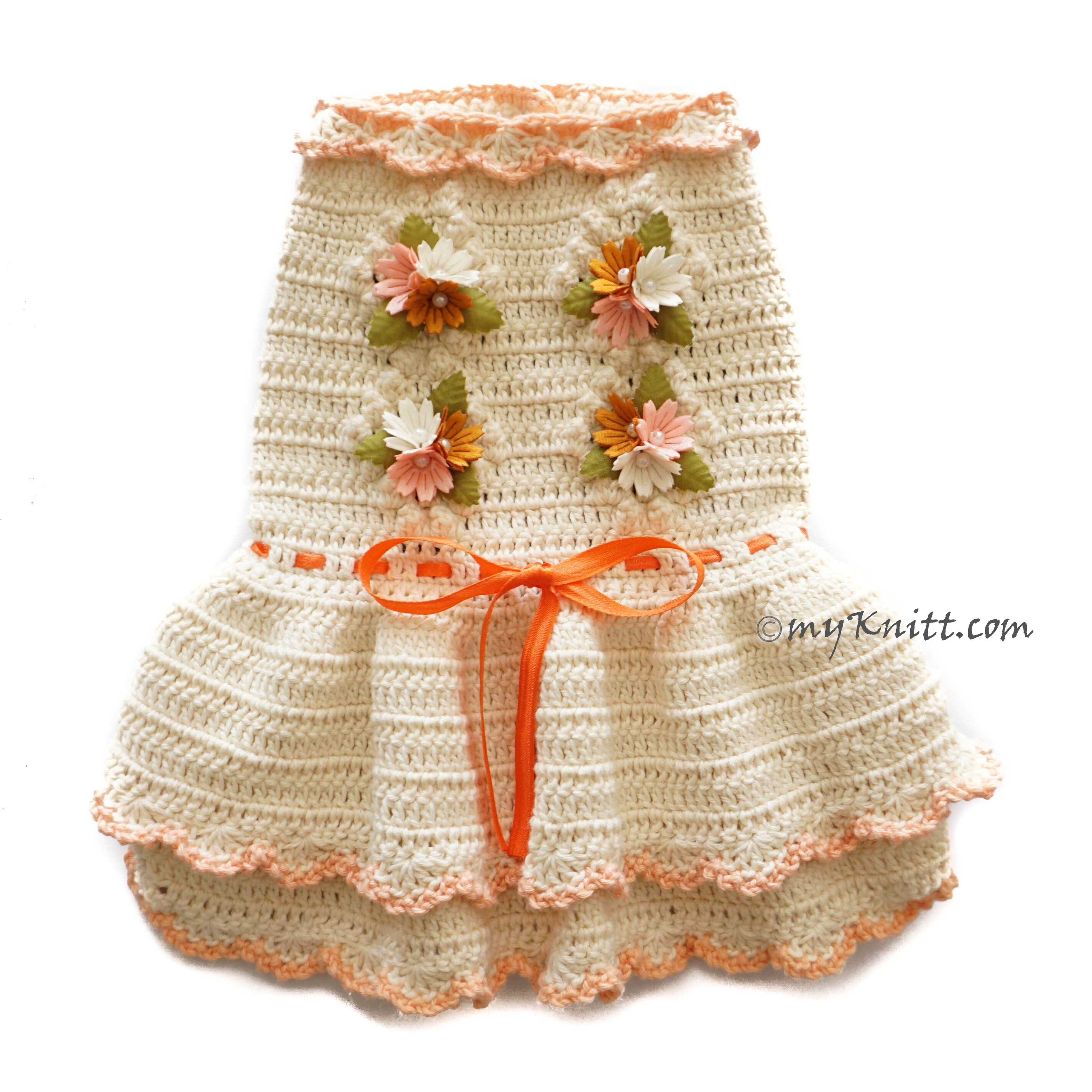 Ivory Dog Flower Girl Dress Ivory Dog Bridesmaid Dress Dog Etsy UK