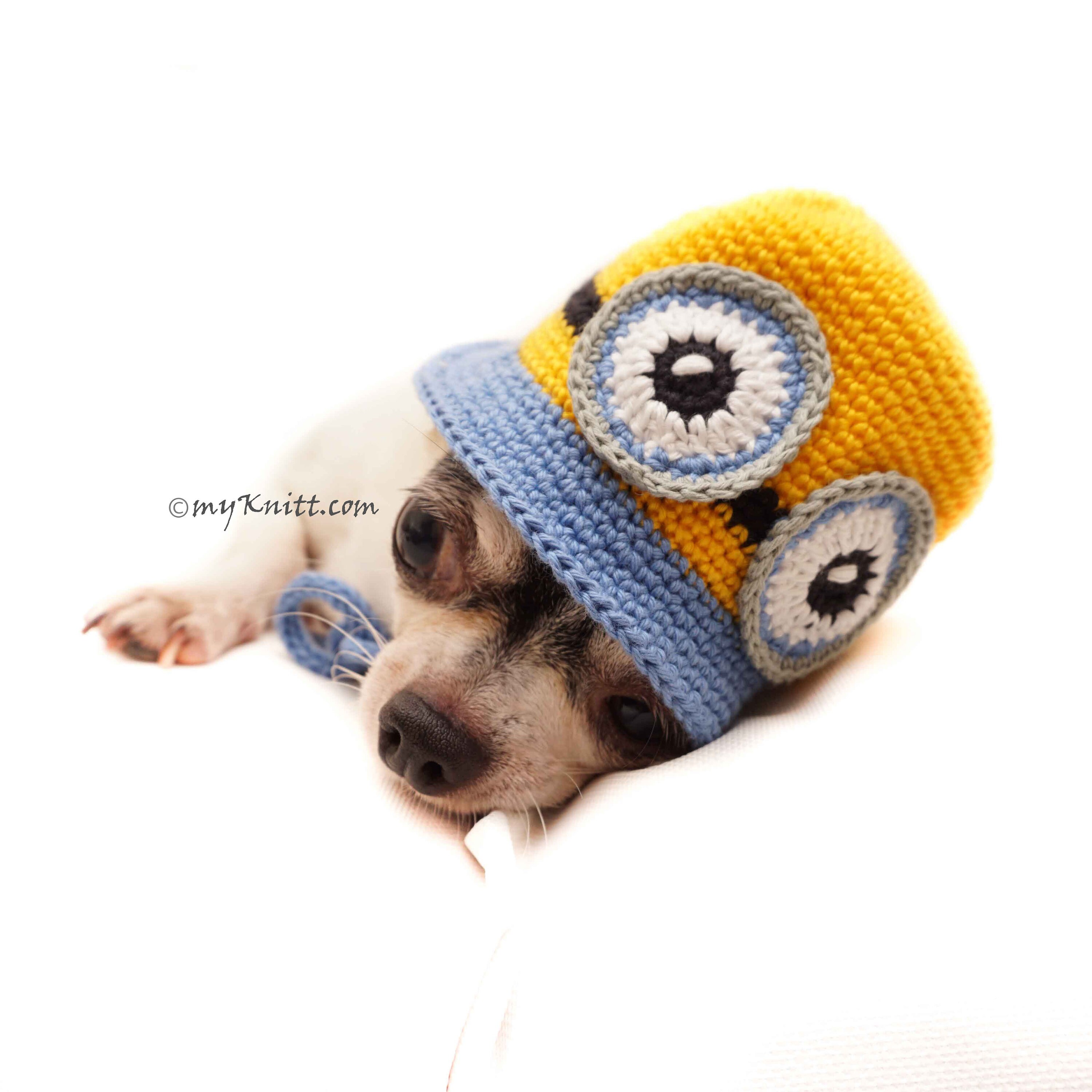 Pet Hat Crochet Funny Hat For Cats Dog Hat for Small Dogs Etsy