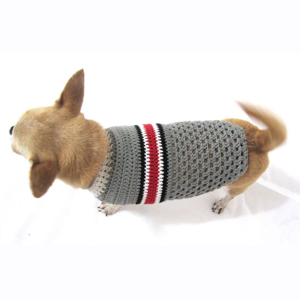 Grey Cotton Dog Sweater Lightweight Summer Dog Shirt Custom Etsy