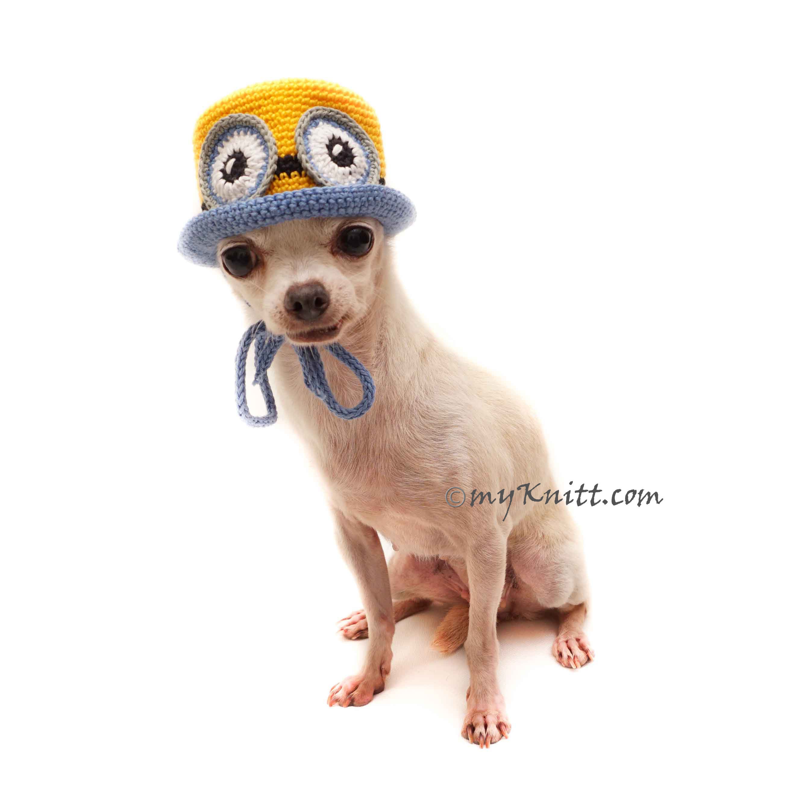 Dog Hat Crochet Funny Hat for Cats Dog Hat for Small Dogs 