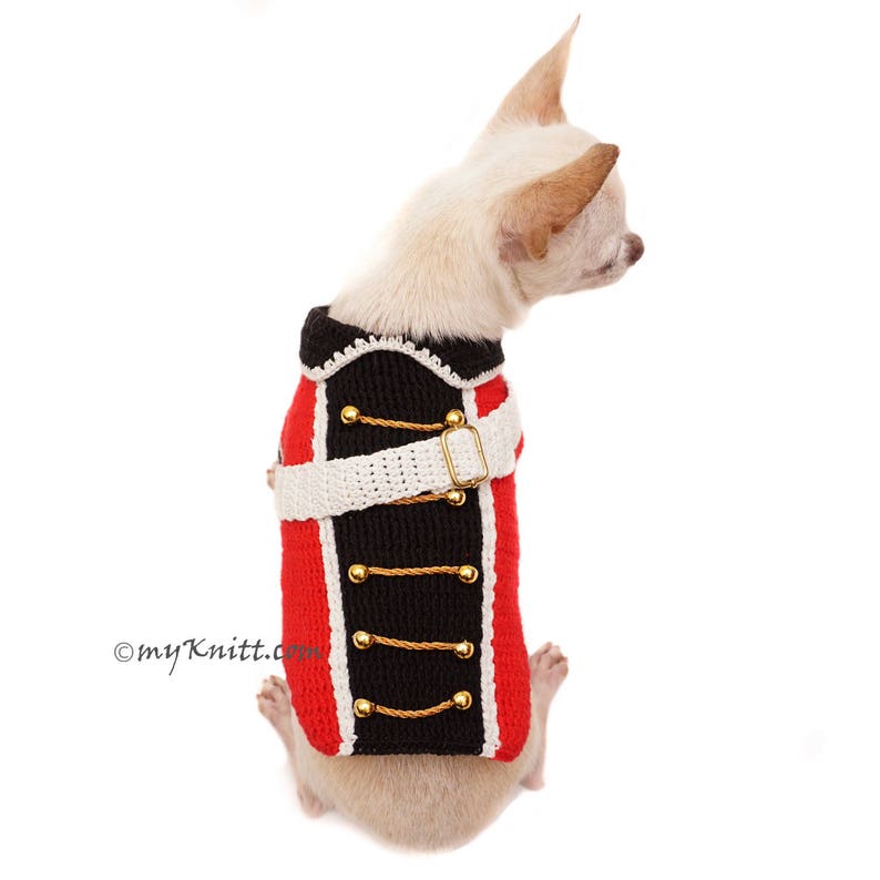 British Red Coat Army Dog Costume Funny Pet Costume Etsy
