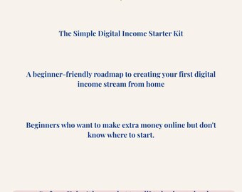 Kit Inicial para Renda Digital | Manual de Produtos Digitais | Guia de Negócios para Iniciantes