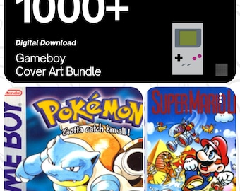 Game Boy GB Box Art Collection – 1000+ | Digital Download | Game Covers