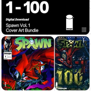 Spawn Vol. 1 Cover Art Collection | Image Comics Issues 1-100 (Digital Download)