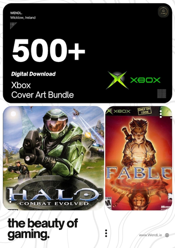 Xbox Box Art Collection – 500+ | Front and Back Game Covers