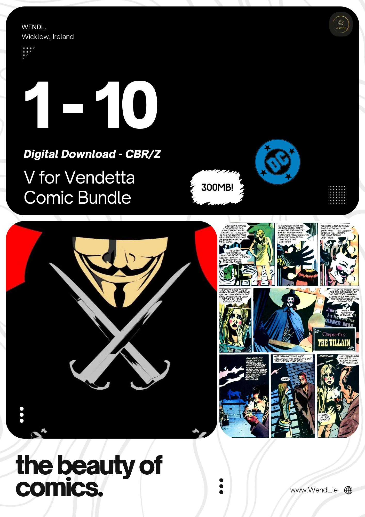 CGC V for Vendetta Vフォー・ヴェンデッタ サイン　スケッチ CGC V for Vendetta Vフォー・ヴェンデッタ サイン スケッチ Vフォー