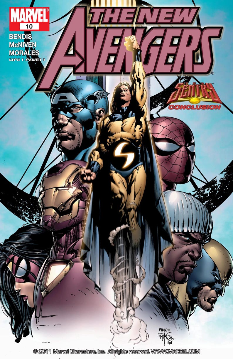 New Avengers Vol. 1 Comic Cover Art | Issues 1-65 | Digital Download ...