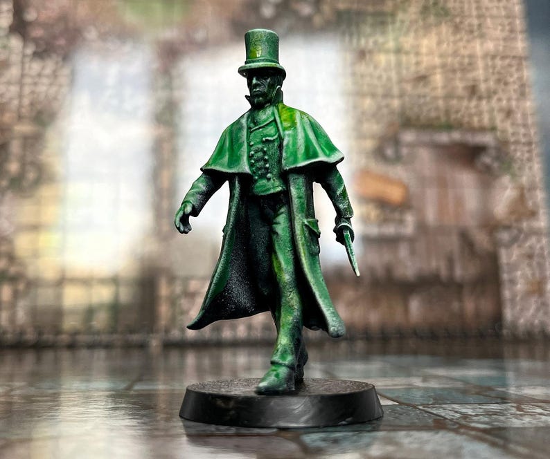 Jack Ripper Figure Jack the Ripper Sculpture – 54mm Scale 3D Printable Miniature STL File ...
