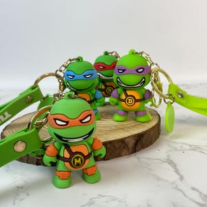 Schildpaddensleutelhanger, siliconen cartoonsleutelhanger, schildpaddenspeelgoed, siliconen speelgoedsleutelhanger, schattige anime-sleutelhanger, cadeau voor haar/hem