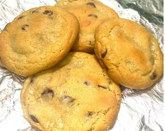 Galletas con chispas de chocolate