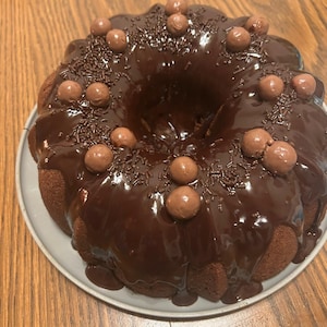 The Chocolate Malted Bundt Cake