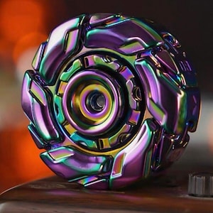 Mechanical One-Finger Fidget Spinner – Compact, Smooth & Long-Lasting Spin Stress Toy