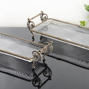 Gold Silver Antique Serving Trays Round Square Rectangular Luxury Tableware Kitchen Decor New Home Gift