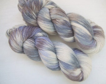 Hand Dyed 100% WOOL yarn set, 2 skeins - 300gr (2 x 150 gr).