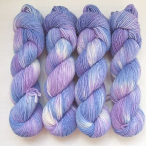 Hand Dyed SOCK YARN, 100 gr/3,53 Oz, 1 skein