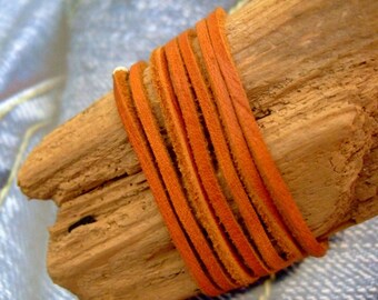 Leather Bracelet "Simpler is nicer"