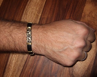 Leather bracelet "Umbria"